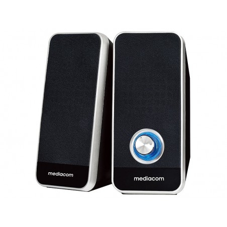 MEDIACOM MediaSound 2.0 A30 - Altoparlanti per PC - 6 Watt (Totale)