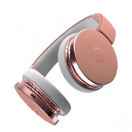 CUFFIE BLUETOOTH STEREO ROSA